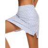 Ekouaer Skorts Anytime Skirts Everyday Running Compression Stretch Shorts Golf