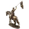 Joan of Arc on Horse Back with Flag
