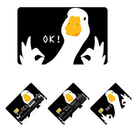 4-Pack Credit & Debit Card Stickers – Waterproof Matte Card Skins & Covers for Credit, Debit, ATM & Transit Cards – Chip & Full Cover Options – Universal Fit Card Decals(N)