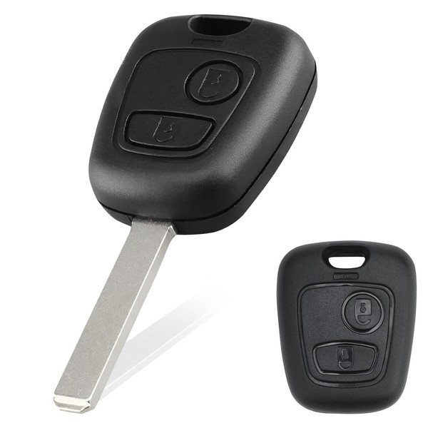 INBOLM Button Key Fob Cover Replacement,Compatible with Toyota Aygo Peugeot