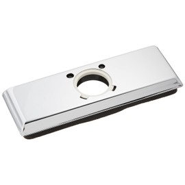 Delta Faucet RP61840 Dryden Two Hole Escutcheon, Chrome