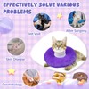 BRKURLEG Cat Recovery Collar Soft Cat Cones Pet Neck Protector