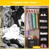 Closet Rod,17 to 96 Inch Adjustable Closet Rods for Hanging