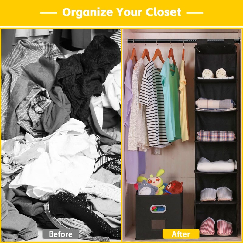 Closet Rod,17 to 96 Inch Adjustable Closet Rods for Hanging