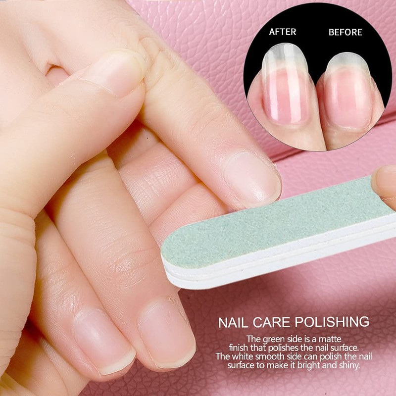 Fenny’s Creation Nail Files and Buffers 10Pcs, Professional Manicure Tools