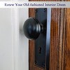 MaxxGeek Mortise Keyed Lock Set with Classic Knobs, Perfect for