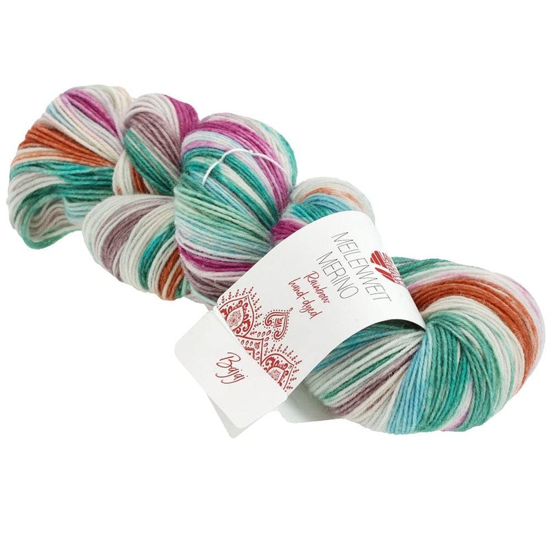 LANA GROSSA MW 100 Merino Hand-Dyed Rainbow