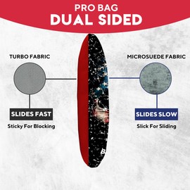 BackYardGamesUSA Pro Cornhole Bags Set of 8 Regulation - Professional Cornhole Bags for Tournament Play, Slick n Stick Bean Bags for Cornhole, Corn Hole Bags Regulation Set of 8- Made in USA