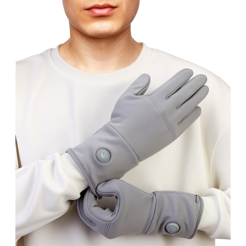 CUEHEAT Heated Glove Liners, Flexible Ultrathin, Touchscreen Compatible, 7.4V 3000mAh