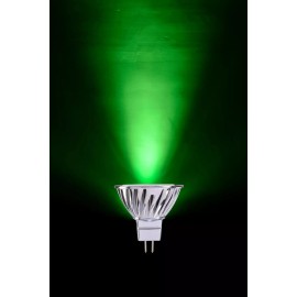 ECO LIGHTING LED COLOR MR16  LANDSCAPE 5W (GU5.3) 12V SPOT GREEN (DEEP RICH COLORED)BULB