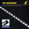 Nilight 2pcs Under Hood Light Strip 42LED Waterproof Underhood Work