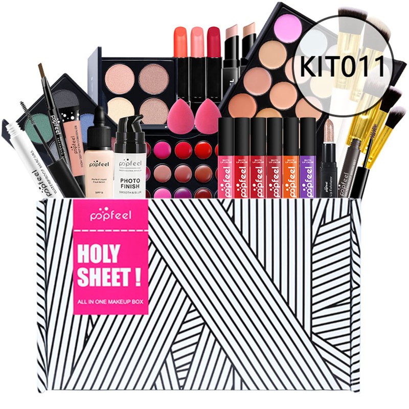 Joyeee All-in-One Makeup Gift Set Travel Makeup Kit Complete Starter