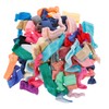 Ipetboom Thick Hair Elastic Hair Ties 100pcs Women Girls Ponytail
