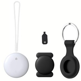 Android Mini Tracker localizador localizador de etiquetas inteligentes funciona con Google Find My Device (solo Android), para billetera, coche, equip