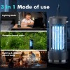 PALONE Portable Electric Bug Zapper-4500V Mosquito Killer with Telescopic Light