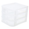 VILLFUL Box File Drawer Organizer Desktop Storage Box with Drawers
