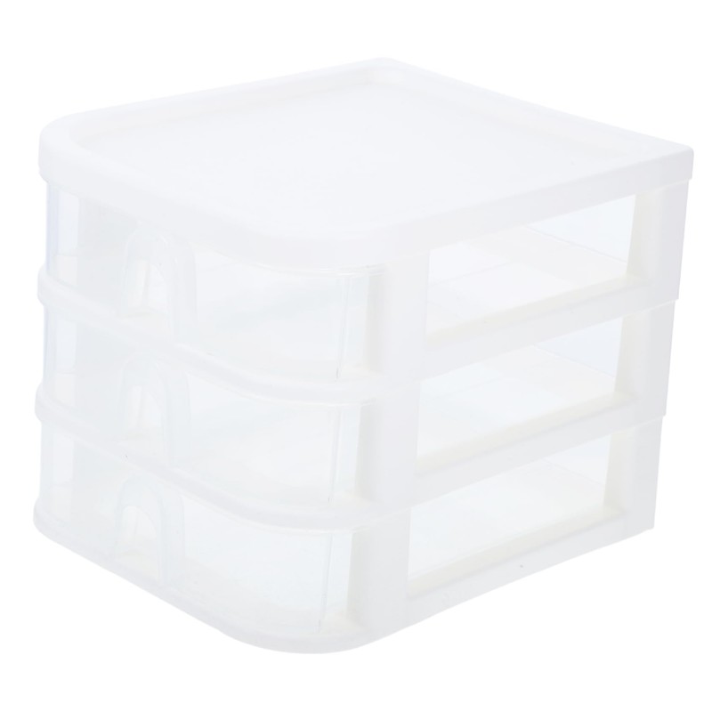 VILLFUL Box File Drawer Organizer Desktop Storage Box with Drawers
