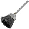 SK11 SRB-102 Stainless Steel Brush with Axis, Cup Type, 0.7