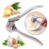 MEELYHOME Rust Proof Garlic Press Mincer Kitchen Gadgets Professional Garlic