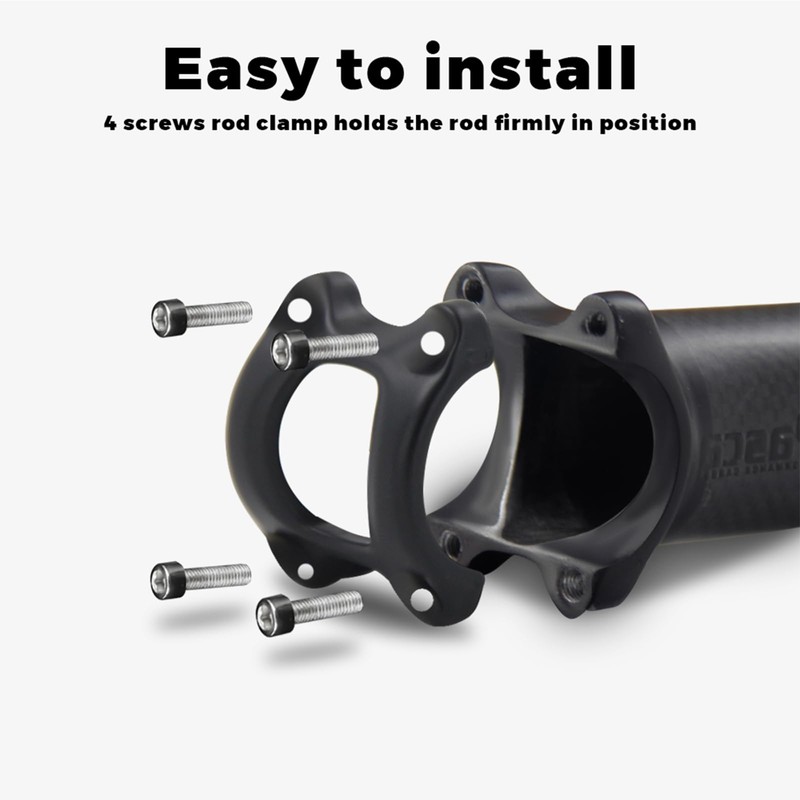 Alfa Pasca Carbon Stem 31.8 mm 6 Degree Bicycle Stem