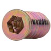 YoiYee M6 x 25mm Threaded Insert Nuts Heavy Duty for