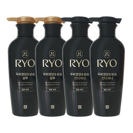 ryo [Ryeo] Ryeo Classic Scalp Nourishing Shampoo 400ml x2 + Conditioner 400ml x2 / [려]려 클래식 두피영양 샴푸 400ml x2 + 컨디셔너 400ml x2