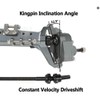Capra Axle,Aluminum F9 Portal Axle with Offset Front Differential for