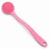 Silicone Back Scrubber for Shower – Long Handle Bath Body
