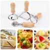 KEYIDO® 4 PCS Ravioli Stamp Maker Cutter, Square Round Ravioli