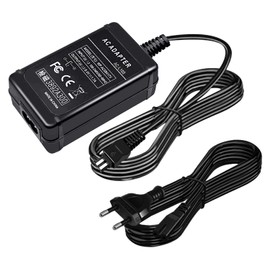 AC Power Supply AC-L100 Power Supply AC-L100 Replacement Charger for Sony AC-L100 AC-L15 AC-L10 AC-15A AC-L10A Handycam DCR-TRV MVC-FD DSC-S30 DSC-F707 DSC-F717 DSC-F828 Cameras
