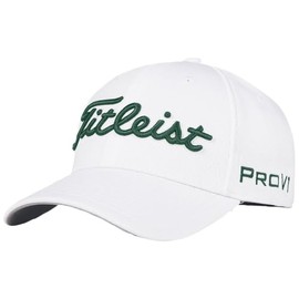 Titleist Tour Elite Golf Hat White/Green Large/X-Large