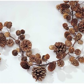 Natural Pinecone Garland.