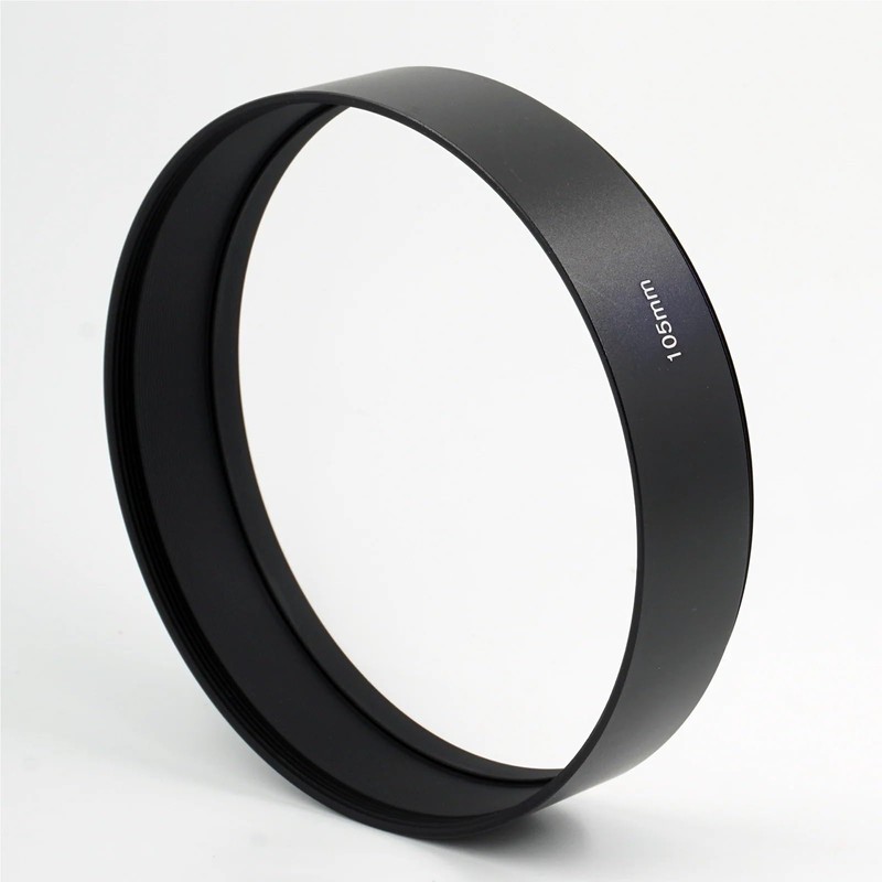 86mm x1 95mm x1 105mm x1 Threaded Metal Lens Hood