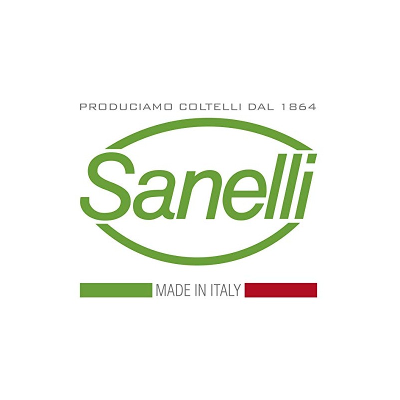Sanelli SN-103633 Premana Professional Fish Knife, 13", Silver/Green
