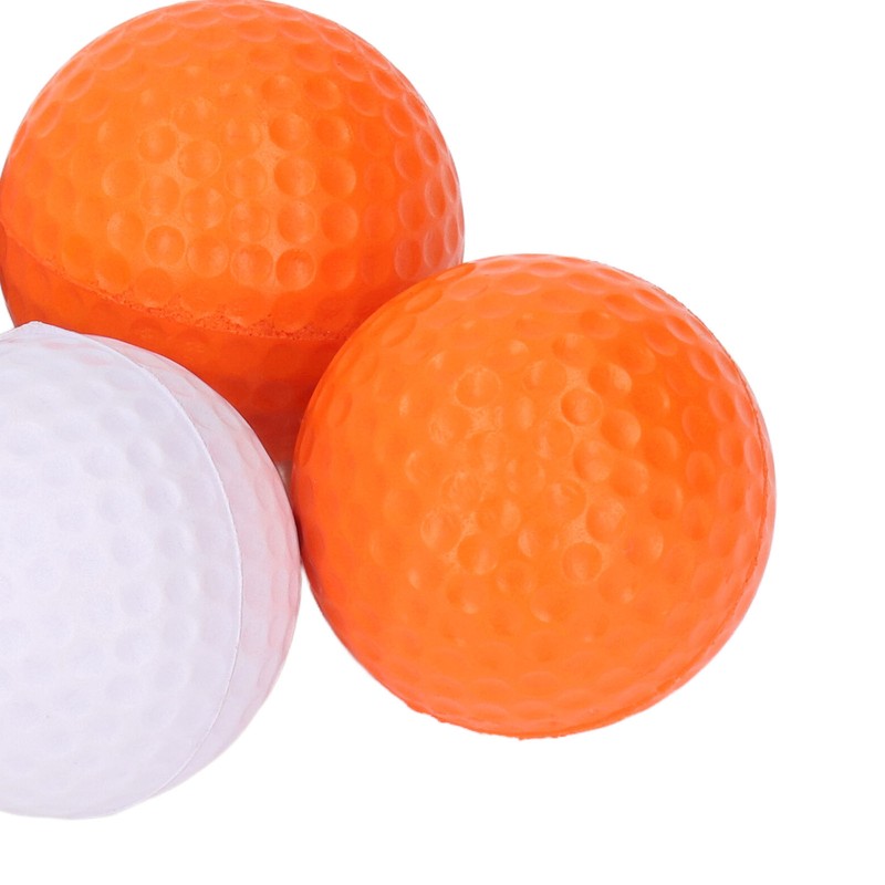 6Pcs Golf Balls Set 3 Colors Textured Surface Balls and