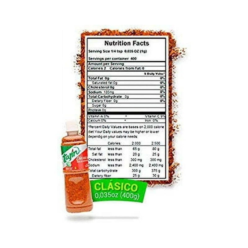 Tajín Clásico 5oz & Habanero 1.6oz Seasoning Combo Lime Powder