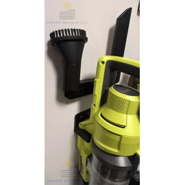 Ryobi Wall Mount For Ryobi ONE+ 18V Stick Vac -PCL & PBL Compatible- NO Battery Design