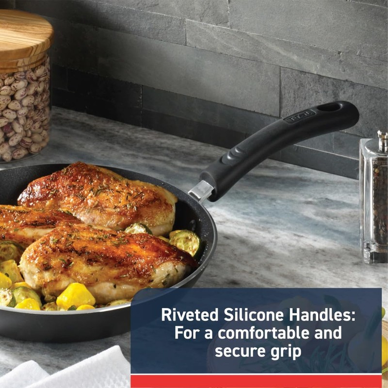 T-fal Experience Non Stick Fry Pan Set 3 Piece, 8,