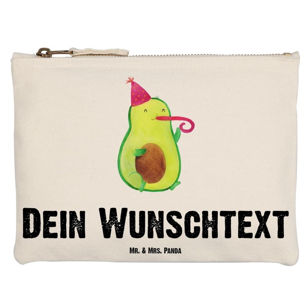 Mr. & Mrs. Panda Make-Up Bag Avocado Party Horn, White