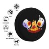 Spare Tire Cover with Marshmallow Campfire Pattern Wheel Protectors Weatherproof