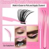 YIDUO 994Pcs Lashes Clusters Kit 60D/80D/100D Volume False Eyelash Extensions