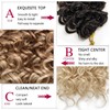 YXCHERISHAIR 8 Packs Curly Crochet Hair GoGo Curl Crochet hair