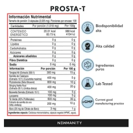 NEWMANITY Prosta T para Apoyo de Próstata y Salud Urinaria - 100 dias