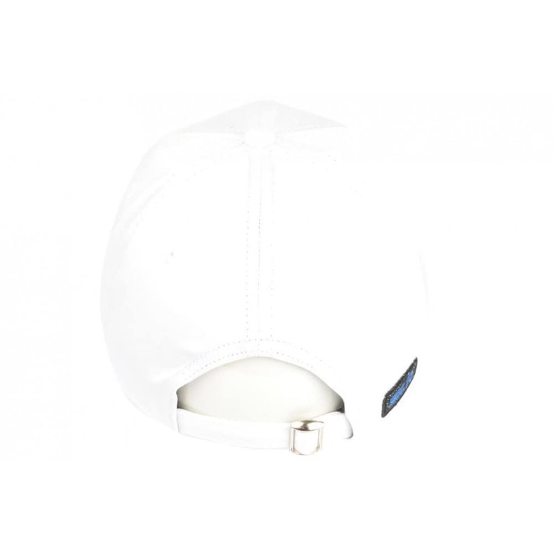 El Patron Cap White Blue Rhinestone Silver Colombia Baseball -