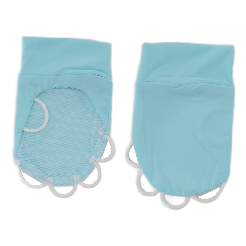 Half Finger Gloves Breatheable UV Protection Ice Silk Outdoor Gloves