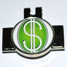 venchinni Magnetic Metal Golf Ball Marker  1" Custom made.  Please see pics for detail 154