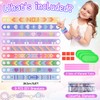 HGRGHH 9 Pieces Diamond Painting Children's Bracelets, Gift Girls 6