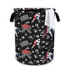 Hockey Laundry Basket Storage Bin Foldable Laundry Hamper Clothes Storage
