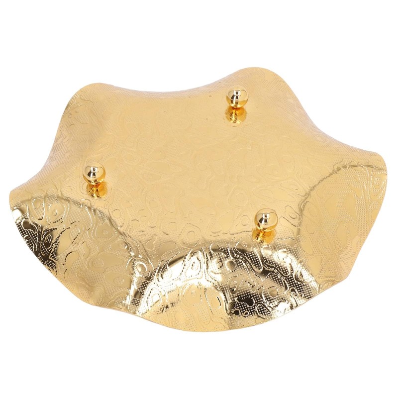 Countertop Fruit Holder Basket, Gold Fruit Storage Bowl Kitchen &