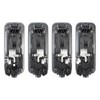 AUTOKAY Set of 4 Oxford White Door Handles Front and